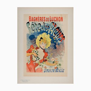 Jules Cheret, Les Maîtres de l'Affiche: Fête des Fleurs, 1897, Lithographie