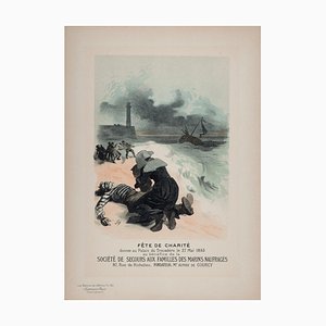Jules Cheret, Les Maîtres de l'Affiche: Fête de Charité, 1899, Lithographie