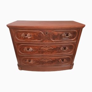 Large Antique Flamed Mahogany Chest of Drawers
