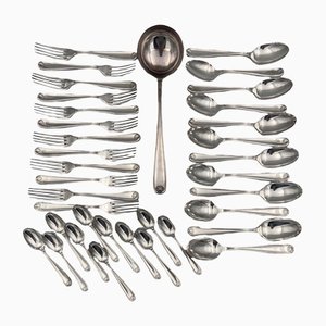 Metal Vendome Cutlery Menagere from Christofle, Set of 36