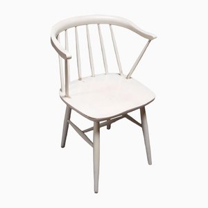Skandinavischer Stuhl aus Buche, 1960er