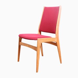 Danish Design Oak Dining Chairs by Erik Buch, Set of 6