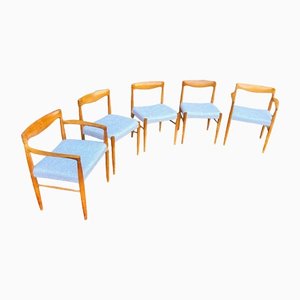 Dining Chairs by H.W. Klein for Bramin, 1960s, Set of 5