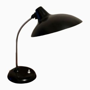 Lámpara de escritorio modelo 6786 negra de Kaiser Idell / Kaiser Leuchten, años 50