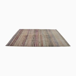 Tapis Vintage en Chanvre Multicolore, Turquie