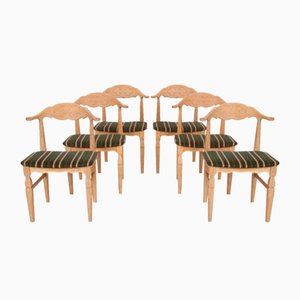 Danish Chairs by Henning Kjærnulf, 1950s, Set of 6