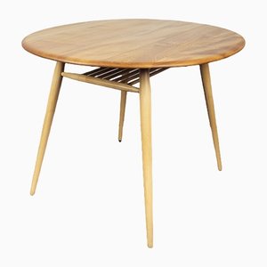 Round Breakfast Dining Table by Lucian Ercolani for Ercol