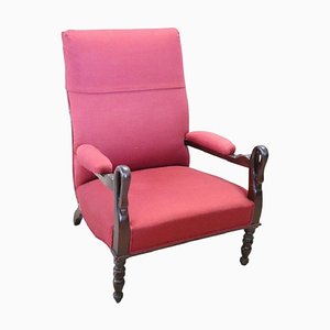 Fauteuil Antique en Noyer, 1840s