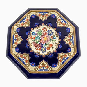 Trivet with Polychrome Details, Early 20th century