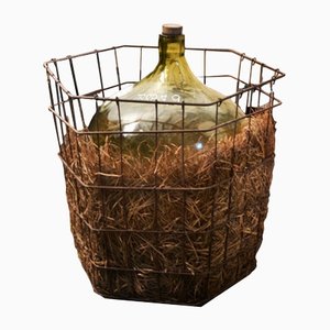 Large Wine Carboy or Basket, 1960s
