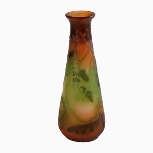 Vaso vintage in stile gallè