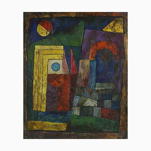 Giorgio Cresciani, Homage to Paul Klee, Original Painting, 1977