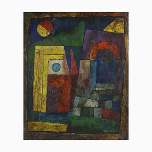 Giorgio Cresciani, Hommage an Paul Klee, Original Gemälde, 1977