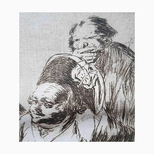 Francisco Goya, Los Caprichos: Esta usted…pues ..eh! como digo…cuidado, 1799, Etching