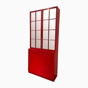 Mid-Century Modern Red Cabinet by Rudolf Frank, Germany, 1963