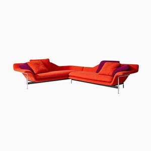 Set of Esosoft Sofas by Antonio Citterio for Cassina