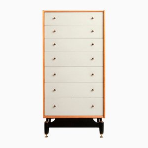 Mid-Century Librenza Oak Chest of Drawers with Painted Front from G-Plan, 1960s