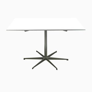 Rectangular Pedestal Table by Piet Hein & Arne Jacobsen for Fritz Hansen, 1960s