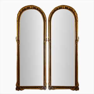 Espejos barrocos, siglo XVIII. Juego de 2
