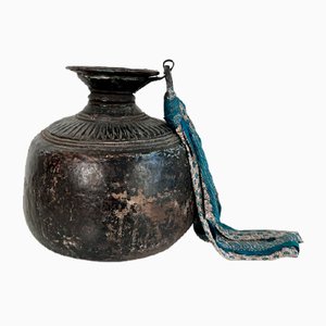 Antique 19th Century Hammered Bronze Water Vessels