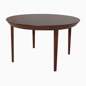 Mid-Century Rosewood Extendable Table by Ole Hald for Gudme Møbelfabrik, 1970s