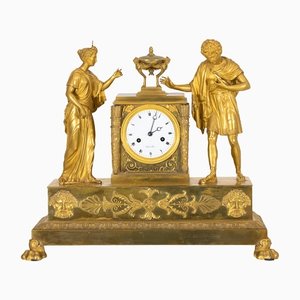 Reloj de repisa imperial de principios del siglo XIX de Roux À Paris