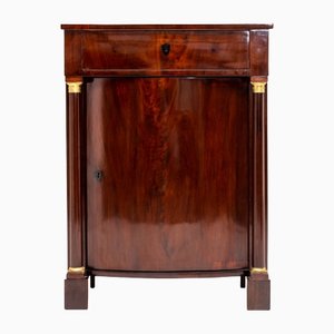 Meuble Pilier en Acajou et Laiton, 1820s