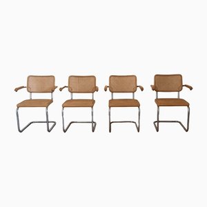 S64 Chairs by Marcel Breuer for Thonet, 1960s, Set of 4