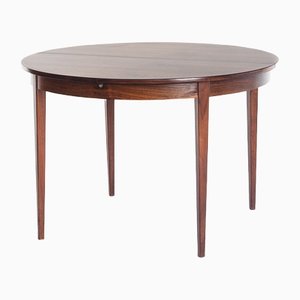 Scandinavian Palisandro Wood Table, France, 1960s