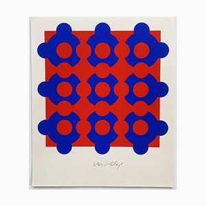 Victor Vasarely, ohne Titel, 1968, Siebdruck