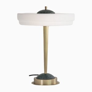 Green Trave Table Lamp by Bert Frank