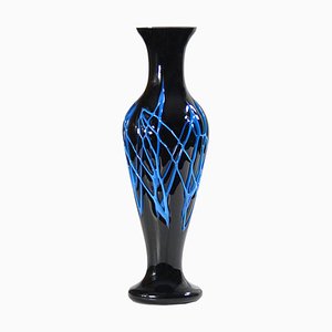 Vintage Glass Vase, Murano, 1980s