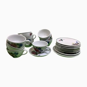 Service Alpenflora de Lilien Porcelain, Set de 92