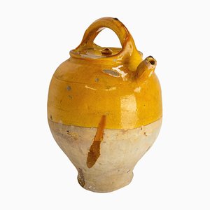 French Terracotta Jug or Pitcher, 19th Century