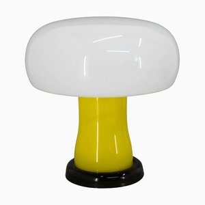 Glass Table Lamp by Beleuchtungsglass Kombinat Görlitz, 1960s