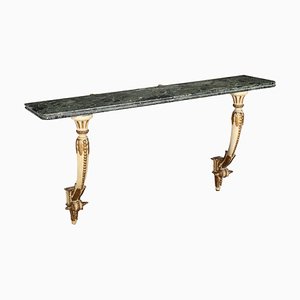 Neoclassical Style Console with Marble Top