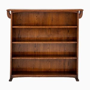 Arts and Crafts Aesthetic Movement Oak Bookcase, 1890s