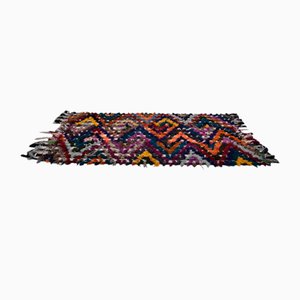 Modern Handmade Angora Kilim Rug