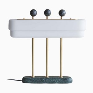 Green Spate Table Lamp by Bert Frank