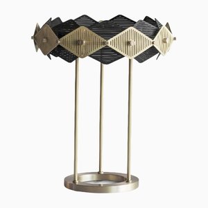 Rote Table Lamp in Brass by Bert Frank