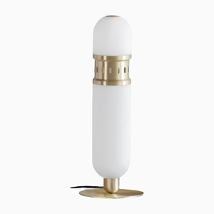 Occulo Table Lamp in Brass by Bert Frank