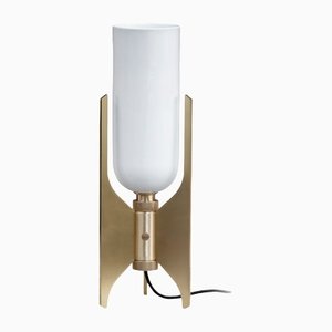 Pennon Table Lamp in Brass by Bert Frank