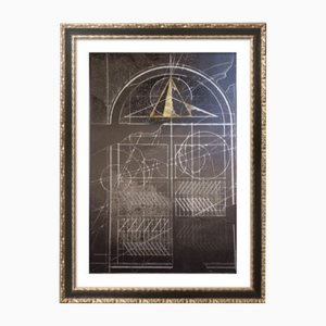 Walter Valentini, La porta del tempo B, Radierung