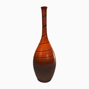 Vintage Red Ceramic Vase
