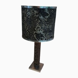 Worked Steel Table Lamp
