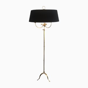 Brass Parquet Floor Lamp from Maison Jansen