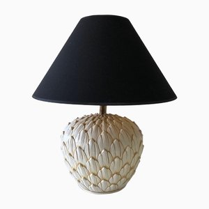 Ceramic Artichoke Lamp