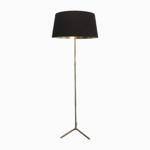 Brass Floor Lamp in Neoclassical Style