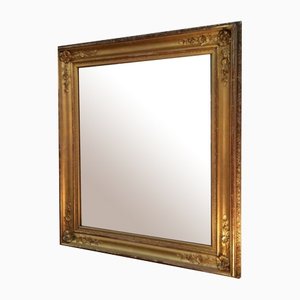 Antique Golden Mirror, 19th-Century