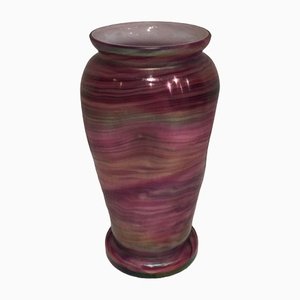 Vase en Verre Multicolore dans le style de Loetz, 1970s